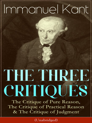 cover image of THE THREE CRITIQUES